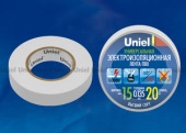Изолента Uniel UIT-135P 20/15/01 WHT - купить в Красноярске
